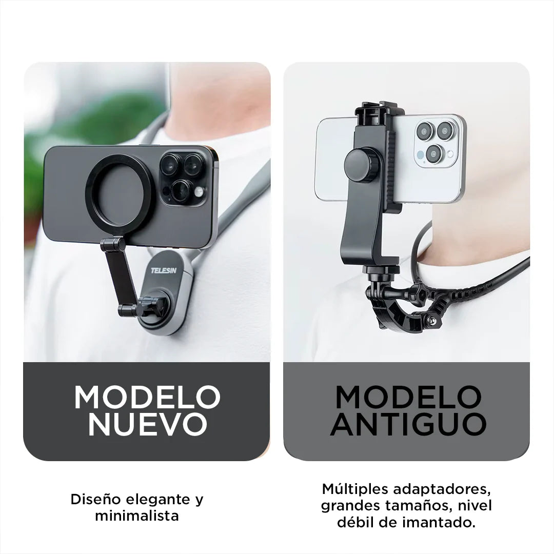 Soporte de cuello para celular
