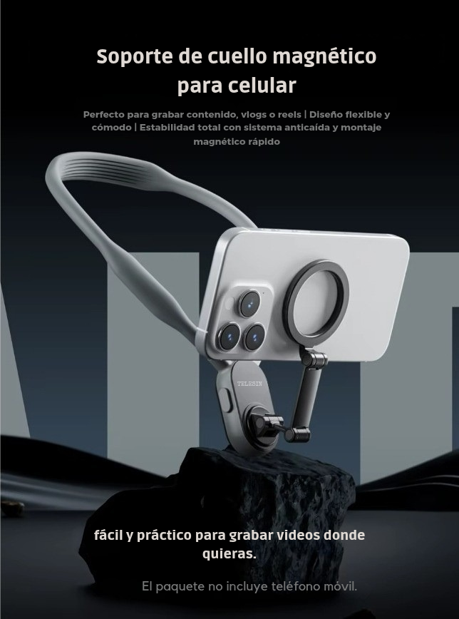Soporte de cuello para celular