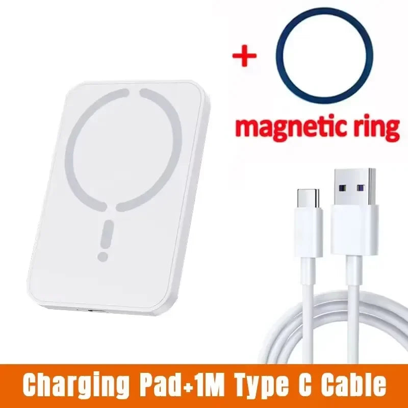 ⚡ Cargador Inalámbrico Magnético para Auto (30 W)
