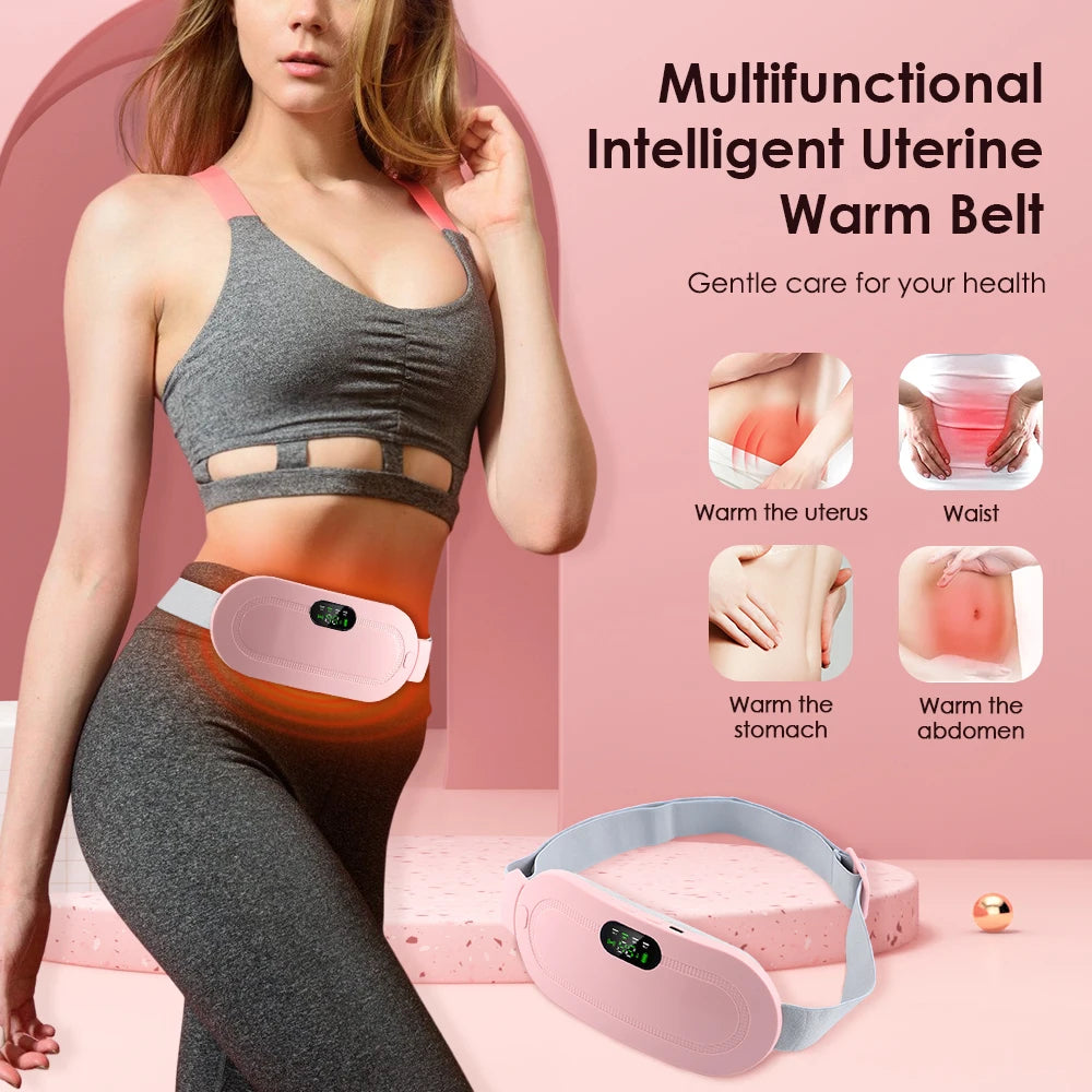 masajeador menstrual, para aliviar los cólicos menstruales.