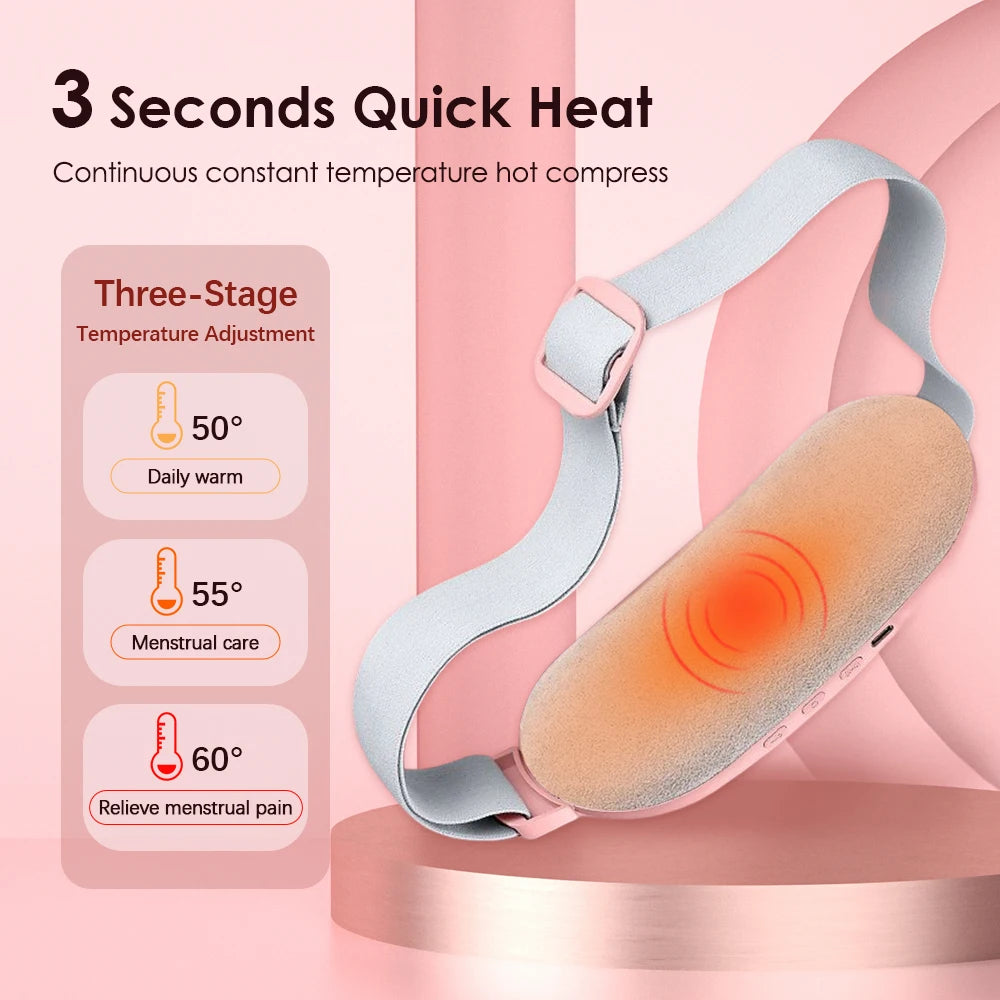 masajeador menstrual, para aliviar los cólicos menstruales.