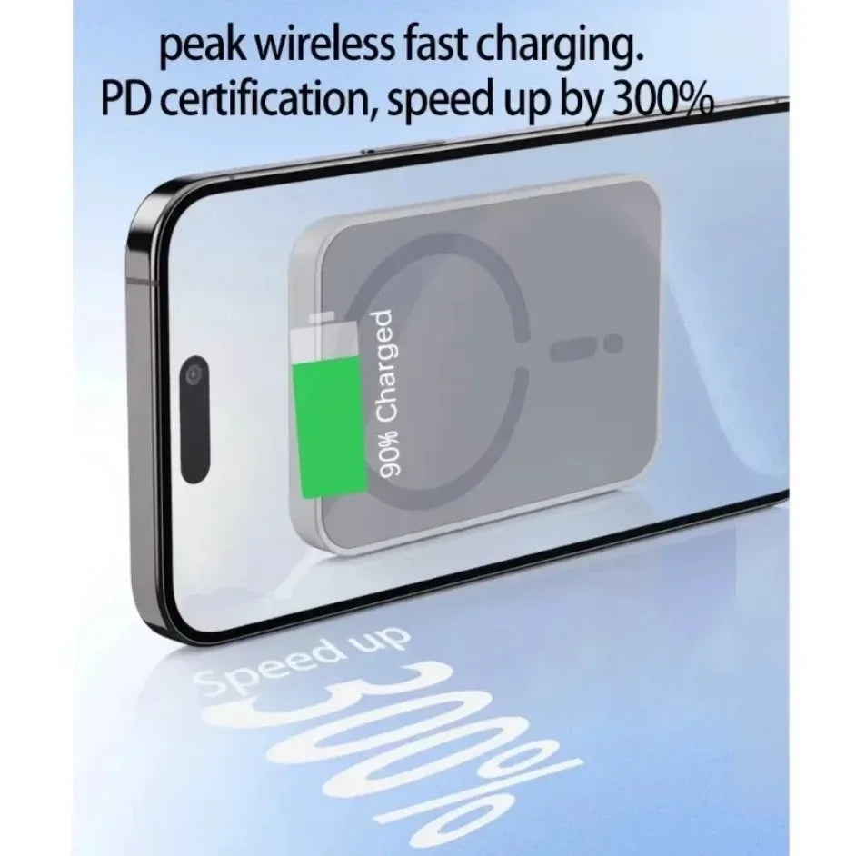 ⚡ Cargador Inalámbrico Magnético para Auto (30 W)