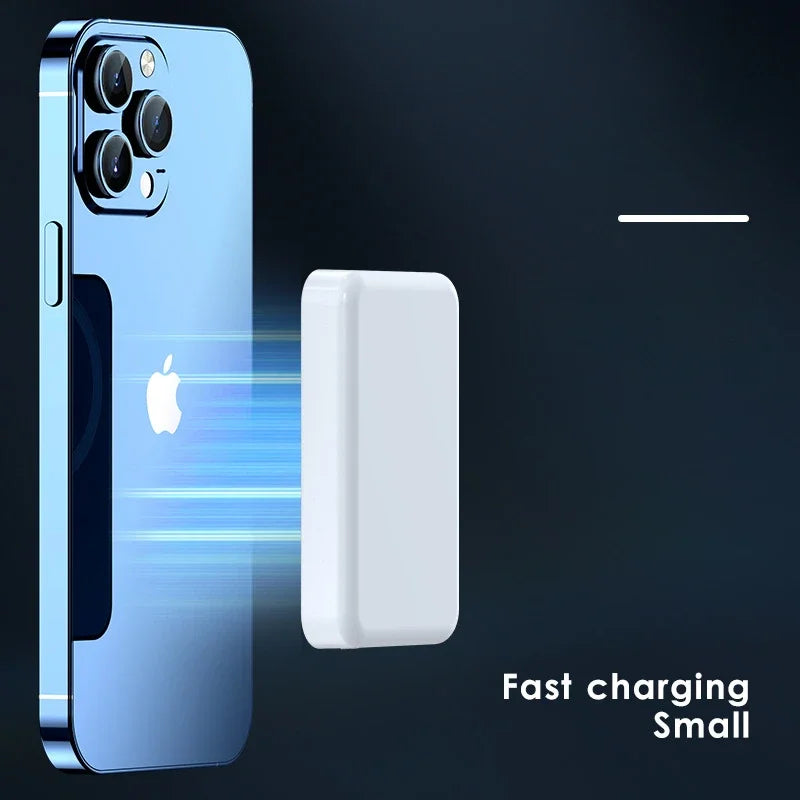 Banco de energía inalámbrico magnético Magsafe de 50000 mAh y 15 W para iPhone 13, 14 y 15