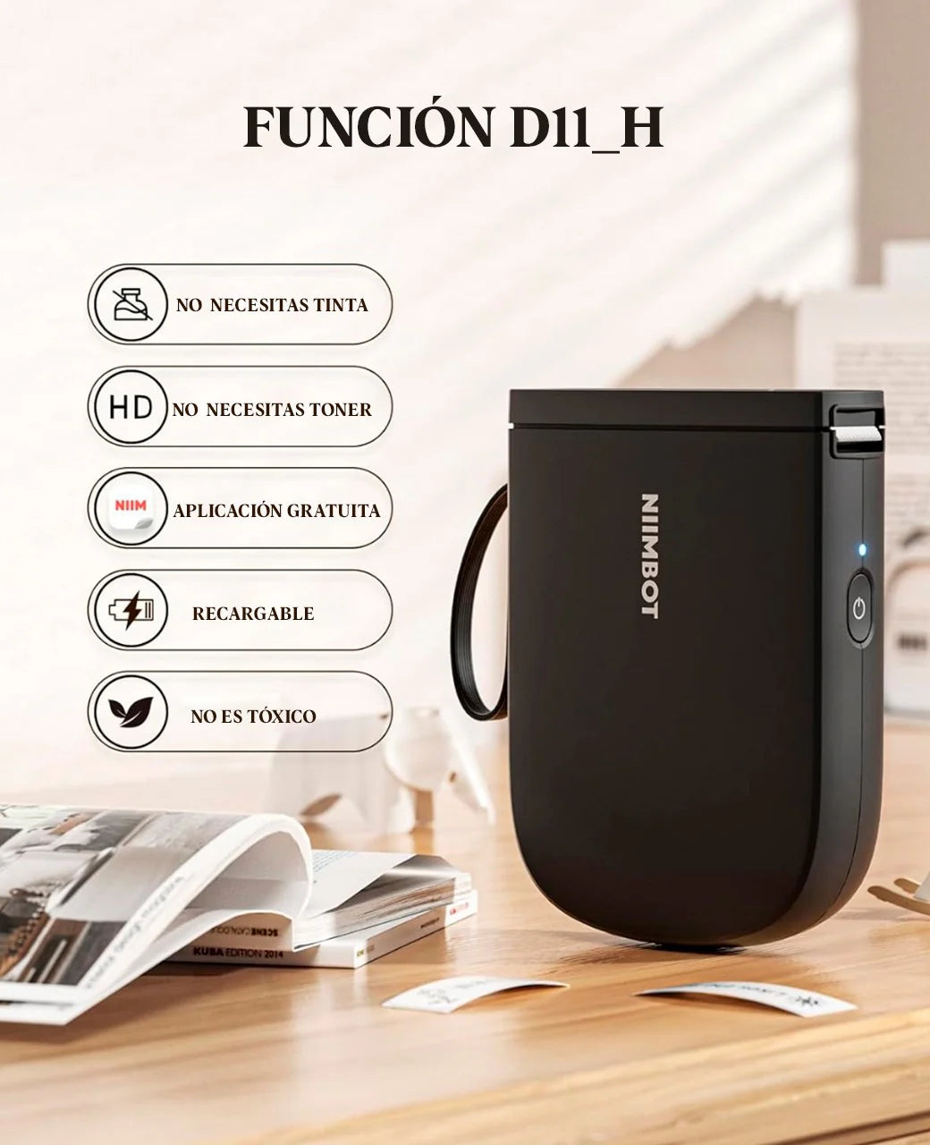 Impresora de etiquetas D11-H🏷