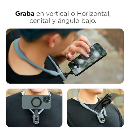 Soporte de cuello para celular