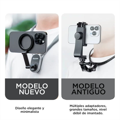 Soporte de cuello para celular