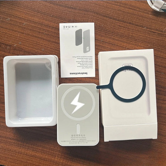Banco de energía inalámbrico magnético Magsafe de 50000 mAh y 15 W para iPhone 13, 14 y 15