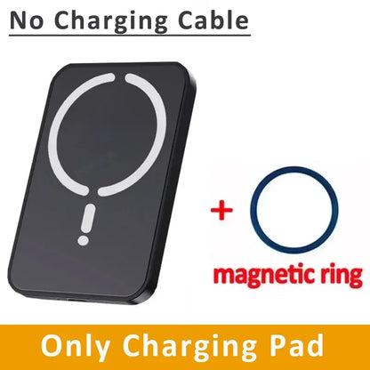⚡ Cargador Inalámbrico Magnético para Auto (30 W)