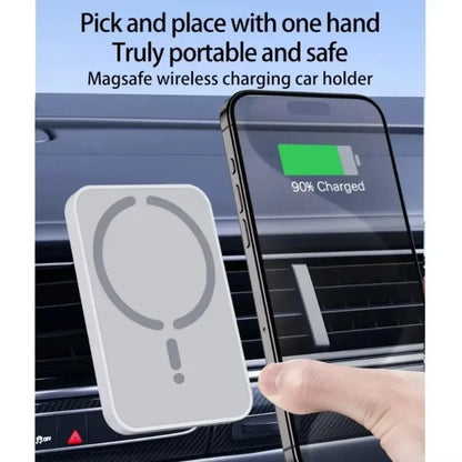 ⚡ Cargador Inalámbrico Magnético para Auto (30 W)