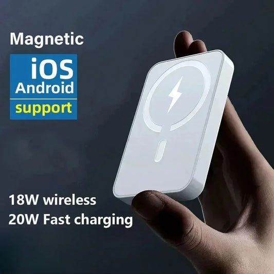 Cargador inalámbrico externo portátil Magsafe Power Bank de 10000 mAh,  para iPhone 13, 14, 15 y 16