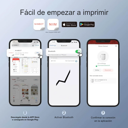 Impresora de etiquetas D11-H🏷